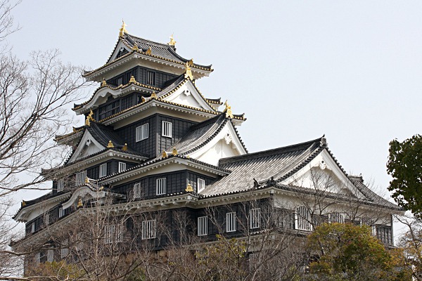 Okayama, Burg