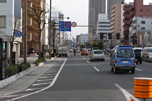 Straße in Okayama