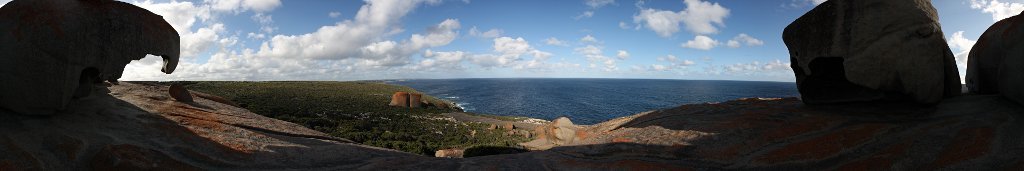 Panorama, Remarkable Rocks, Kangaroo Island, Australien